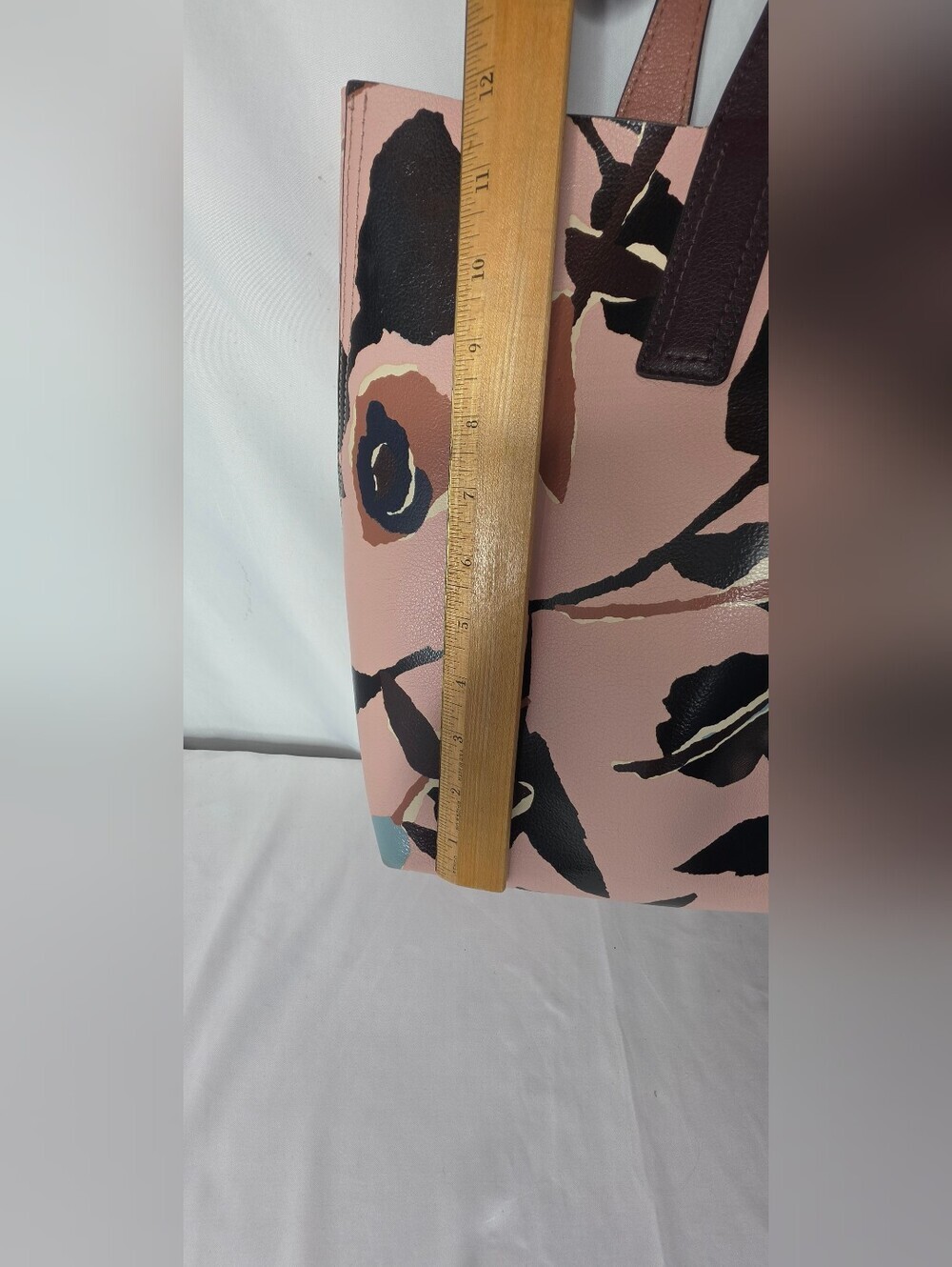 Kate Spade ♠️ 
ARCH PAPER ROSE REVERSIBLE TOTE - Picture 8 of 11